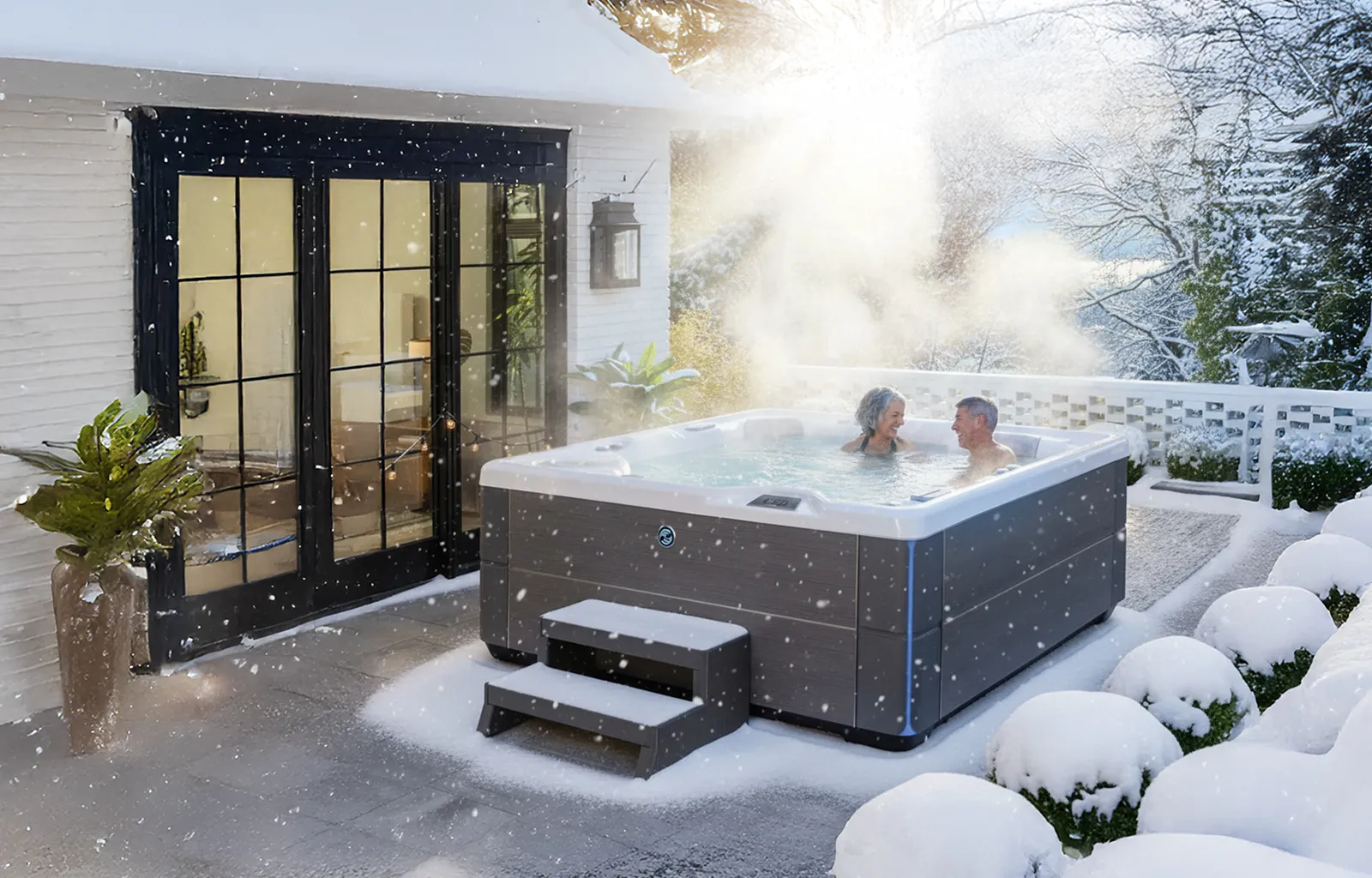 Korzyści zdrowotne kąpieli w jacuzzi zimą