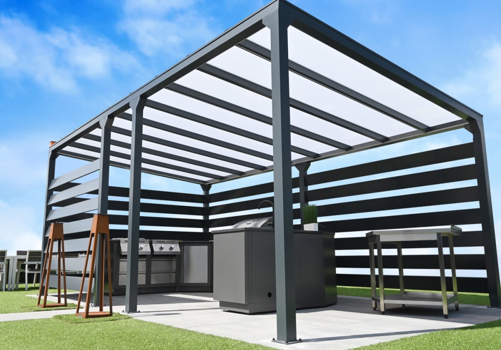 Aluminum pergolas - 11