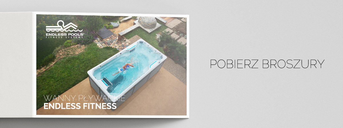 Zamów katalogi o wannach pływackich Endless Pools