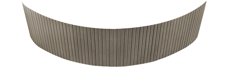 Niecka w kolorze Coastal Gray