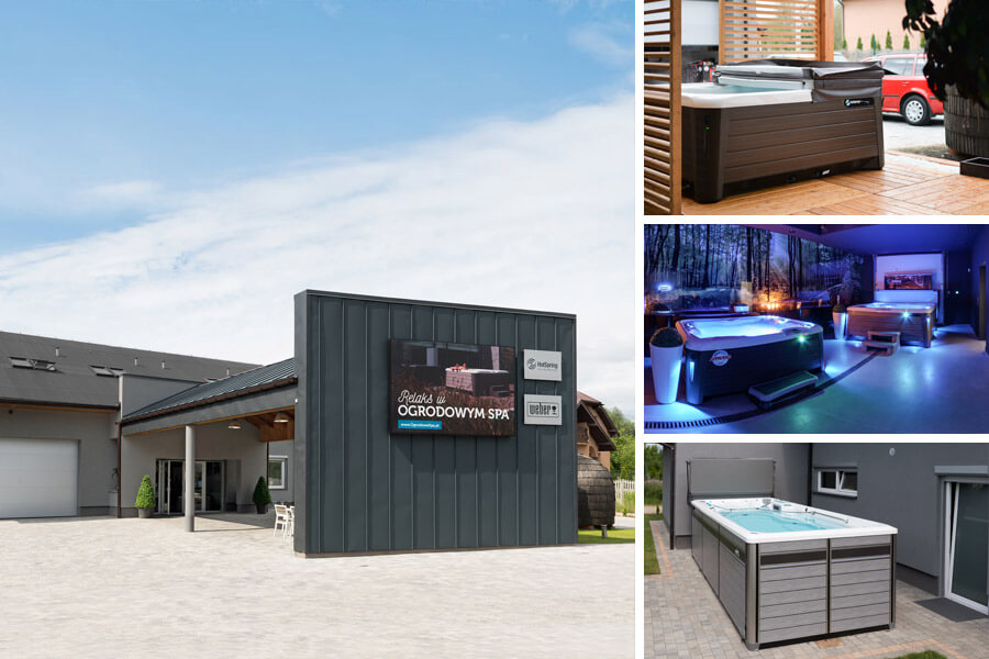 Salon sprzedaży wanien spa Pro-Wellness Park