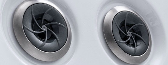 Rotary Hydromassage Jets